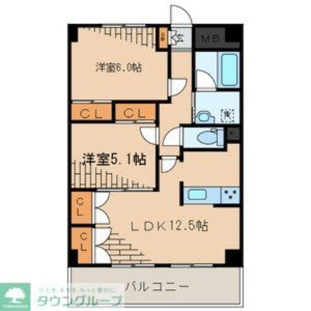 フォーレスト北綾瀬Iの物件間取画像